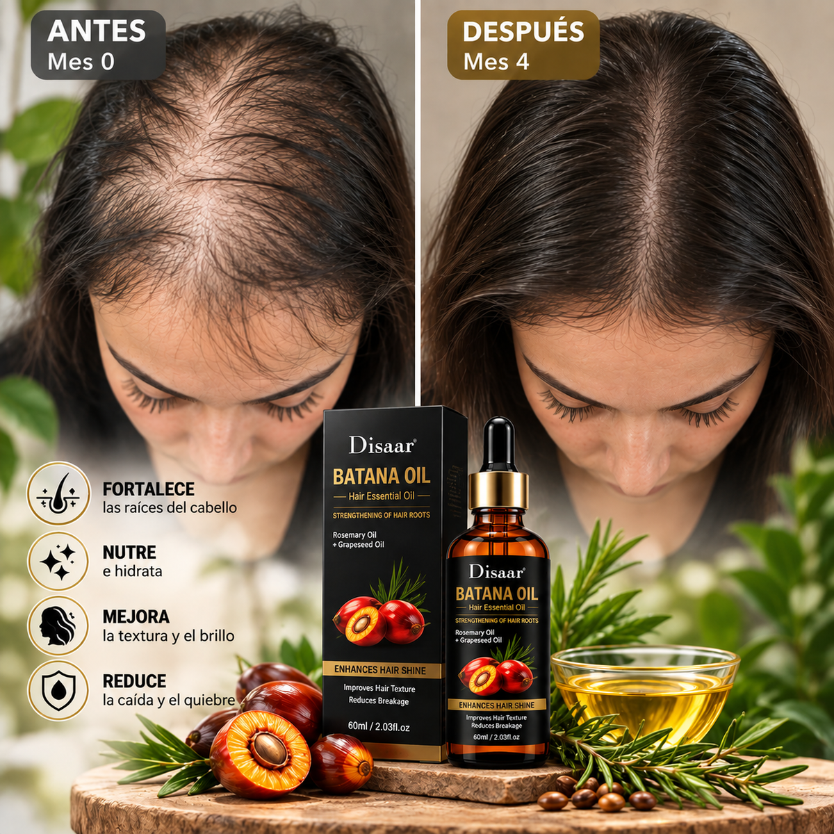 AceiteBatana | Cuida tu cabello desde la raíz hasta las puntas
