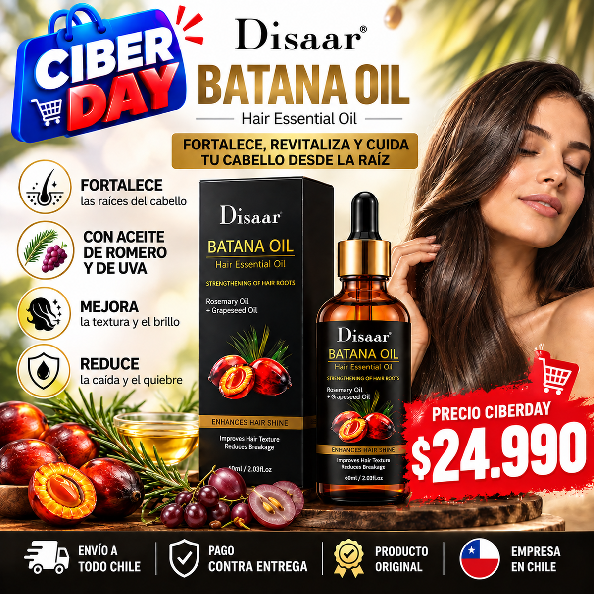 AceiteBatana | Cuida tu cabello desde la raíz hasta las puntas