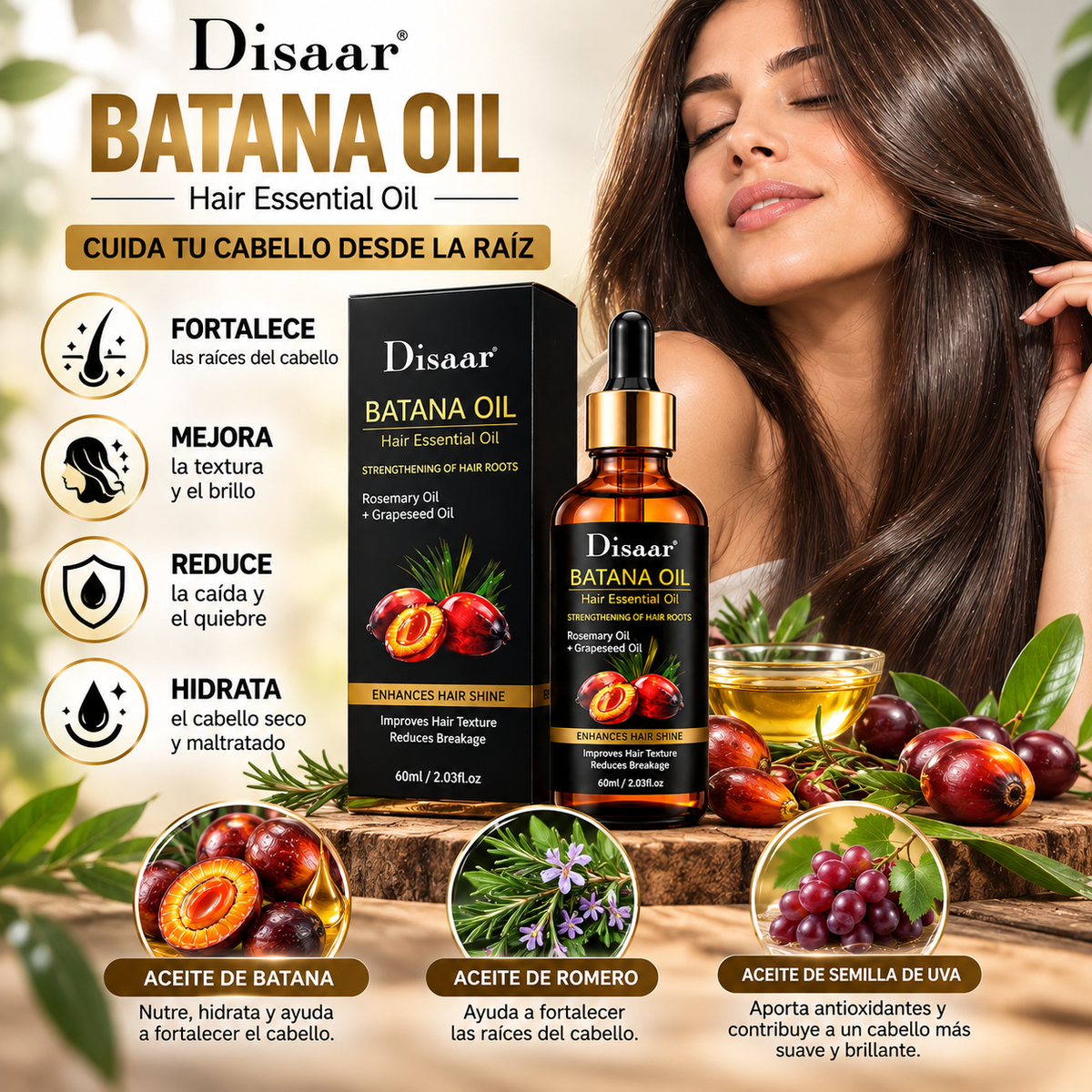 AceiteBatana | Cuida tu cabello desde la raíz hasta las puntas