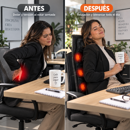 BodyRelax™|Convierte cualquier asiento en tu espacio de relajación.