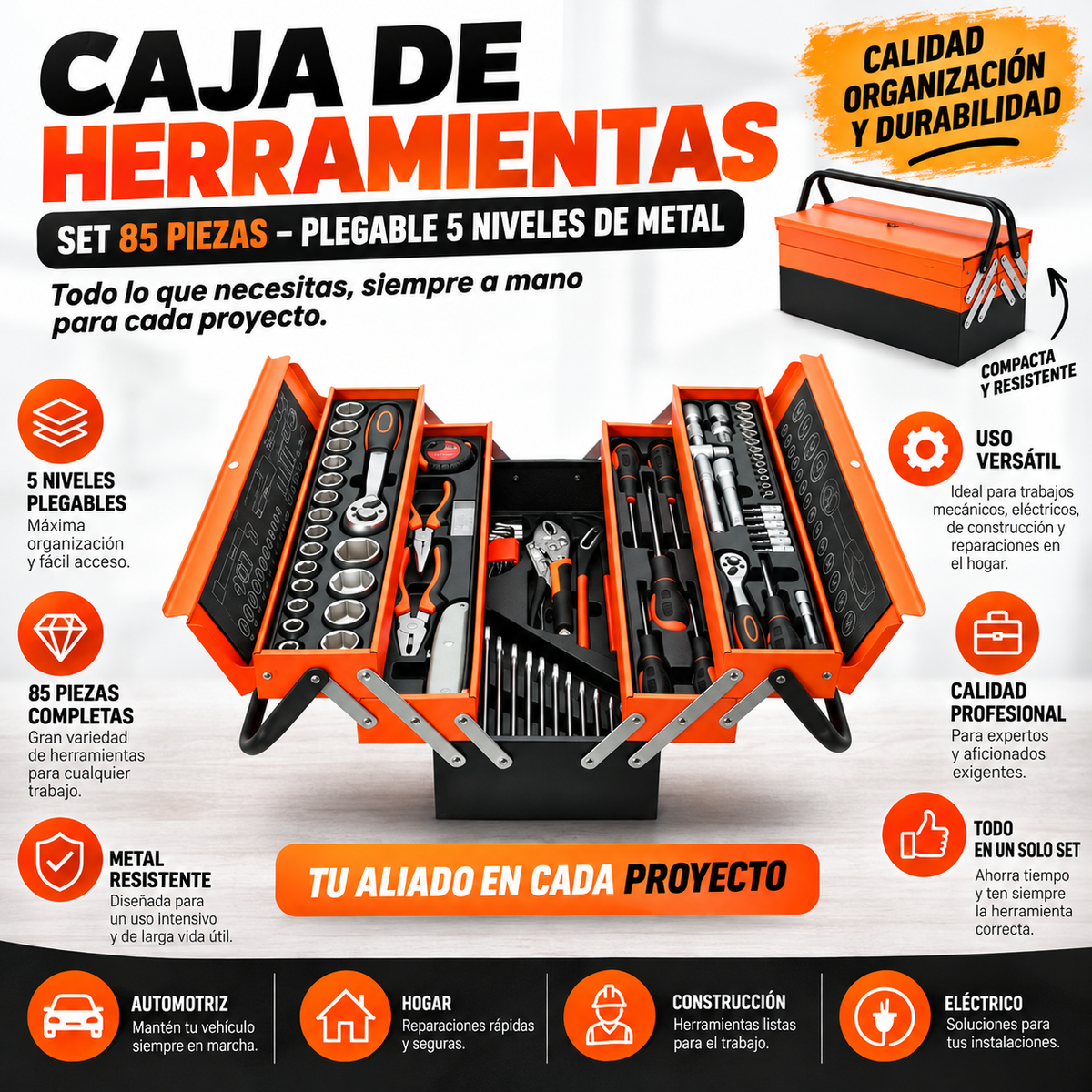 MASTERBOX85| Todo lo que necesitas, en una sola maleta