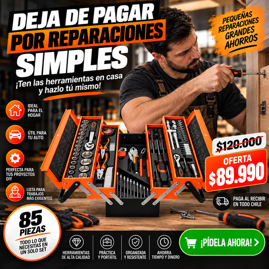 MASTERBOX85| Todo lo que necesitas, en una sola maleta